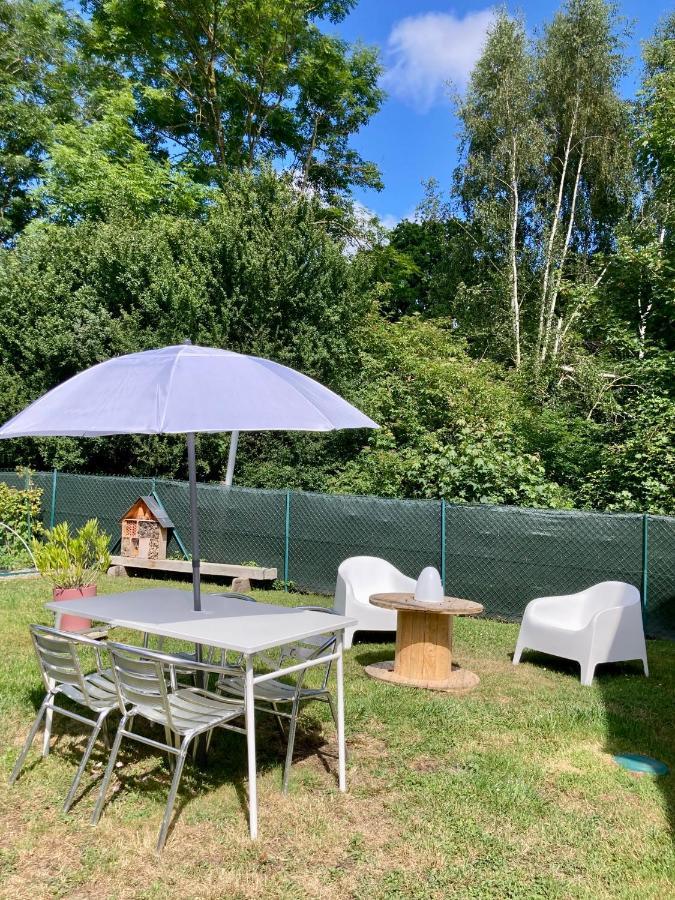 Studio cosy avec coin jardin Lancieux Exterior foto